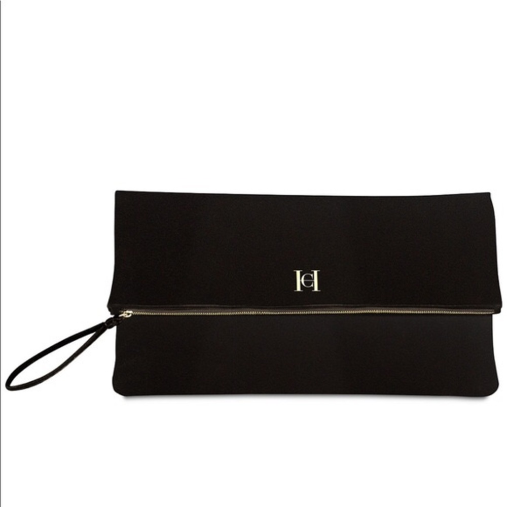 Carolina Herrera Velvet Clutch